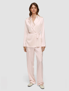 Pink Joubert Silk Satin Jacket - Joseph