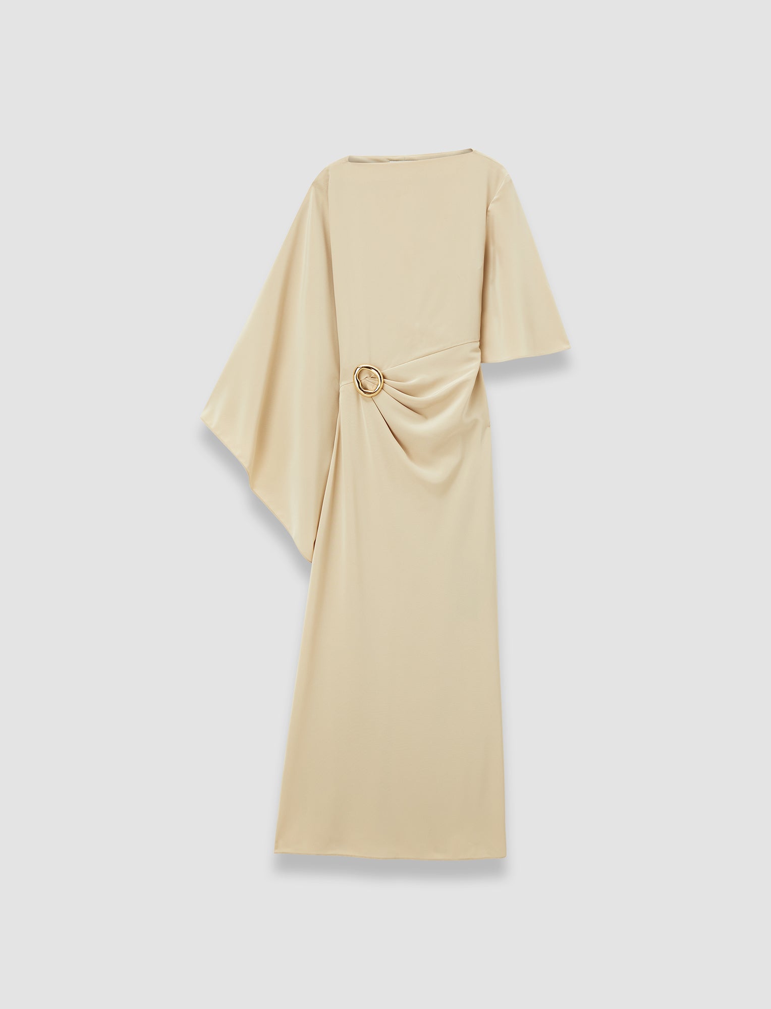beige-joya-satin-twill-dress-JOSEPH