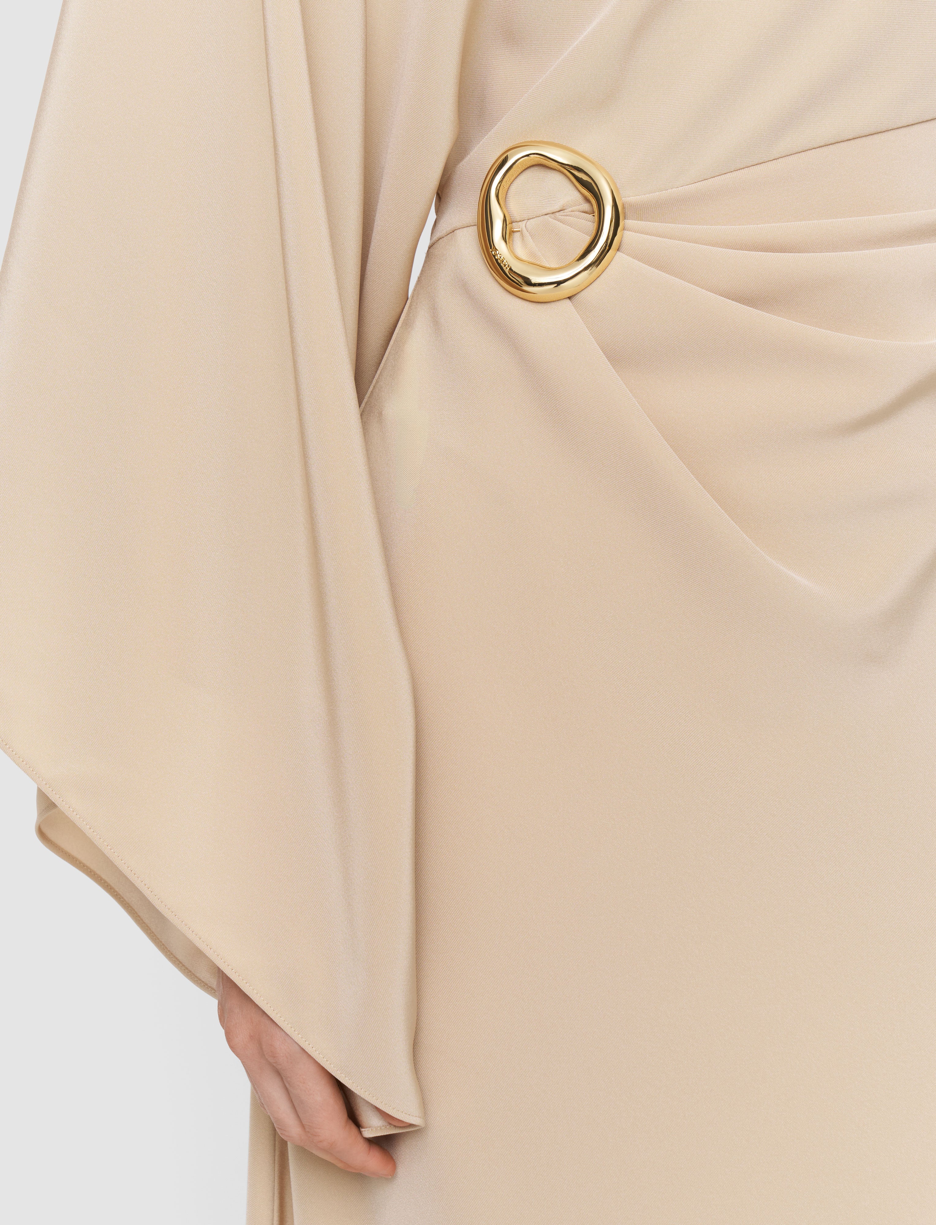 beige-joya-satin-twill-dress-JOSEPH