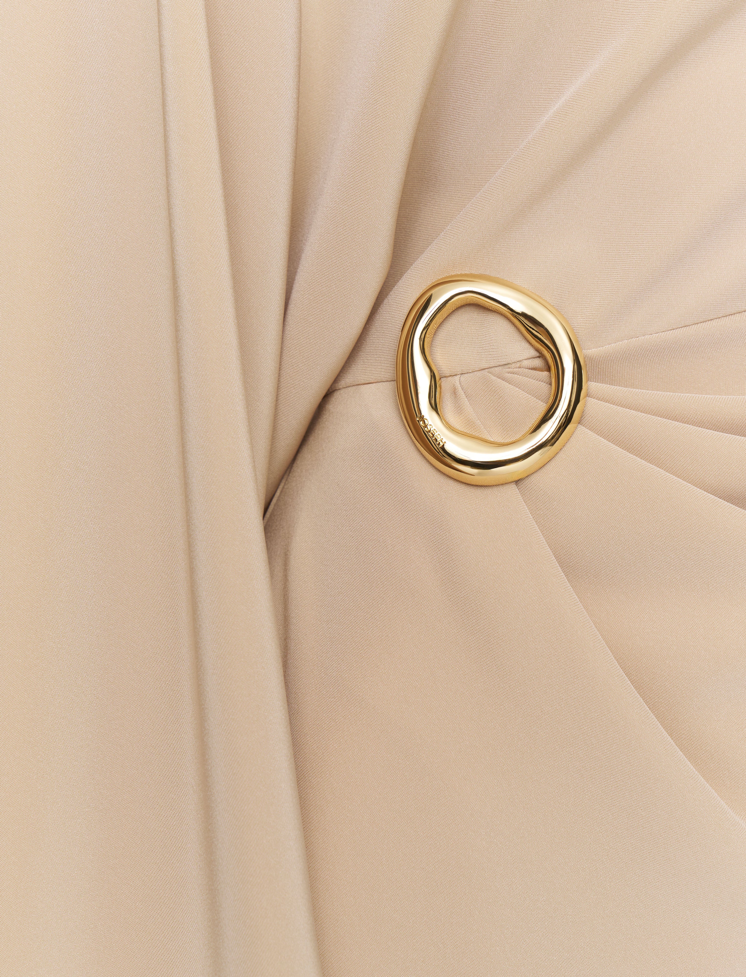 beige-joya-satin-twill-dress-JOSEPH