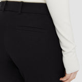 Black New Eliston Gabardine Stretch Trousers - Joseph