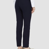 Blue New Eliston Gabardine Stretch Trousers - Joseph