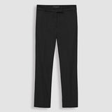 Black Gabardine Stretch Queen Trousers - Joseph