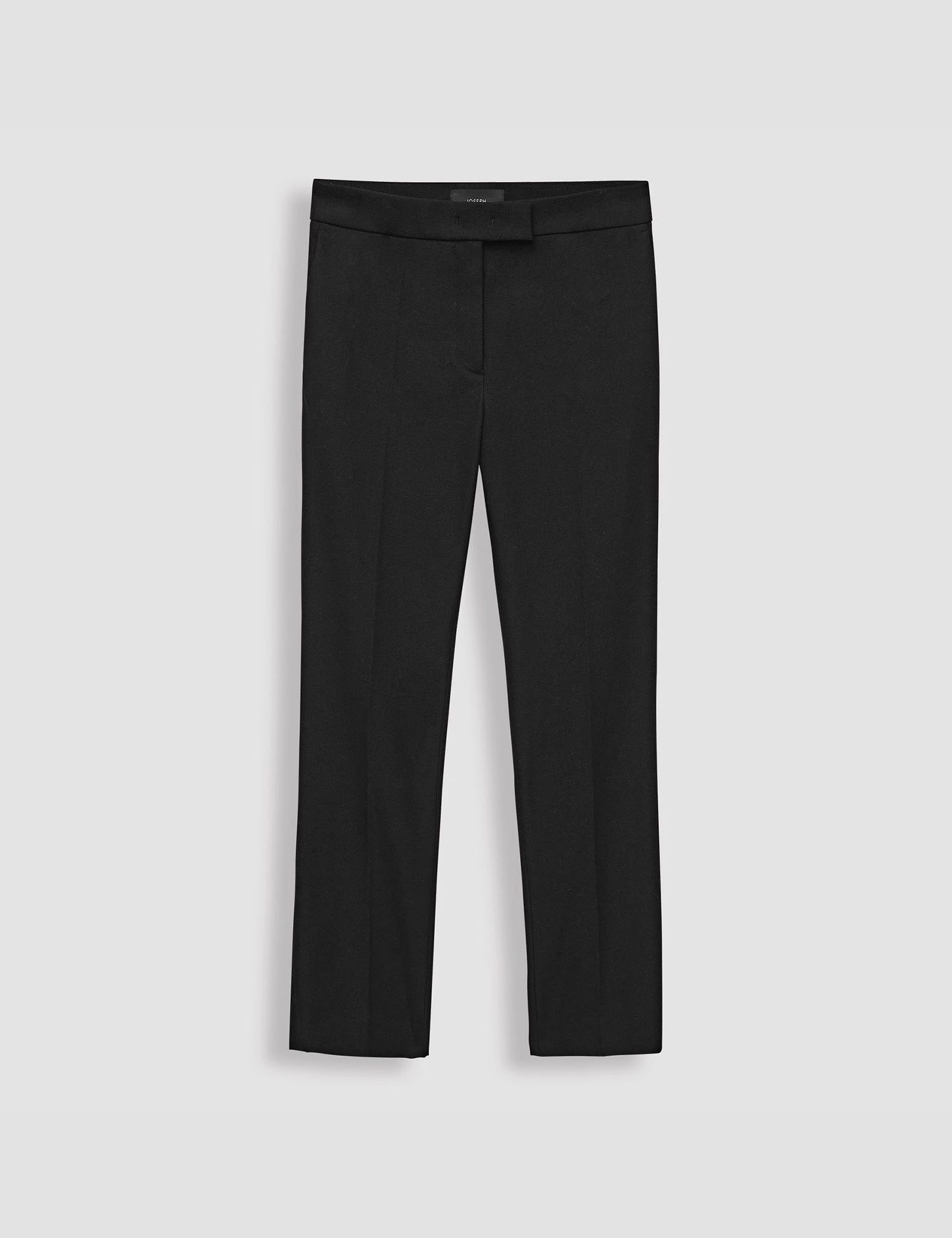 Black Gabardine Stretch Queen Trousers - Joseph