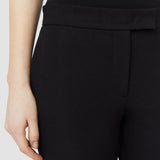 Black Gabardine Stretch Queen Trousers - Joseph