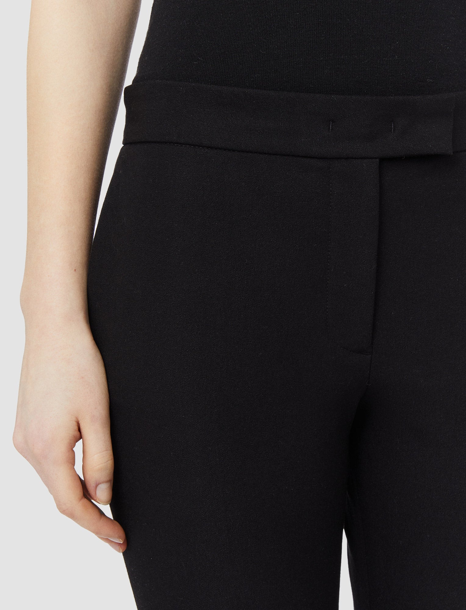 black-gabardine-stretch-queen-trousers-JOSEPH