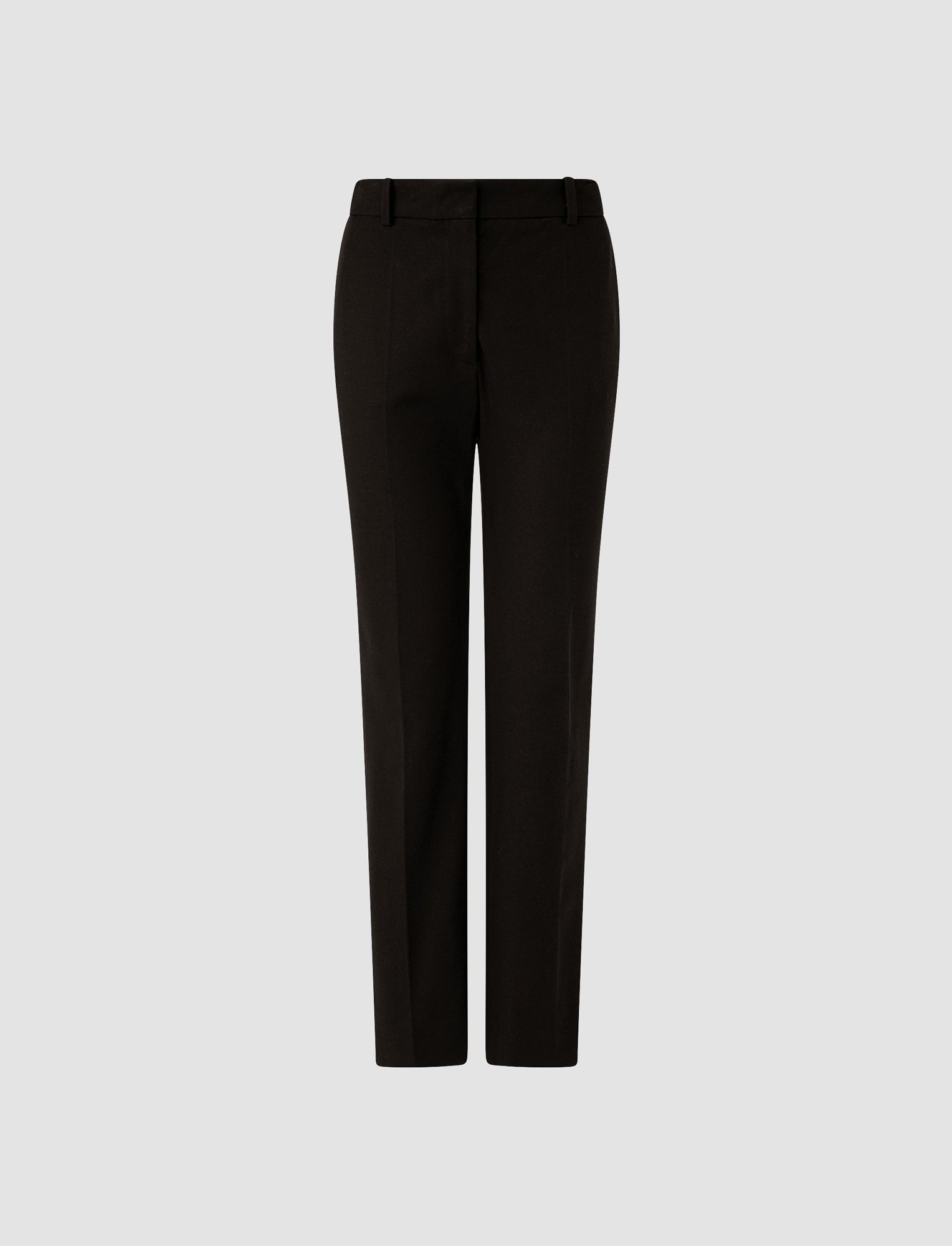 black-coleman-gabardine-stretch-trousers-JOSEPH