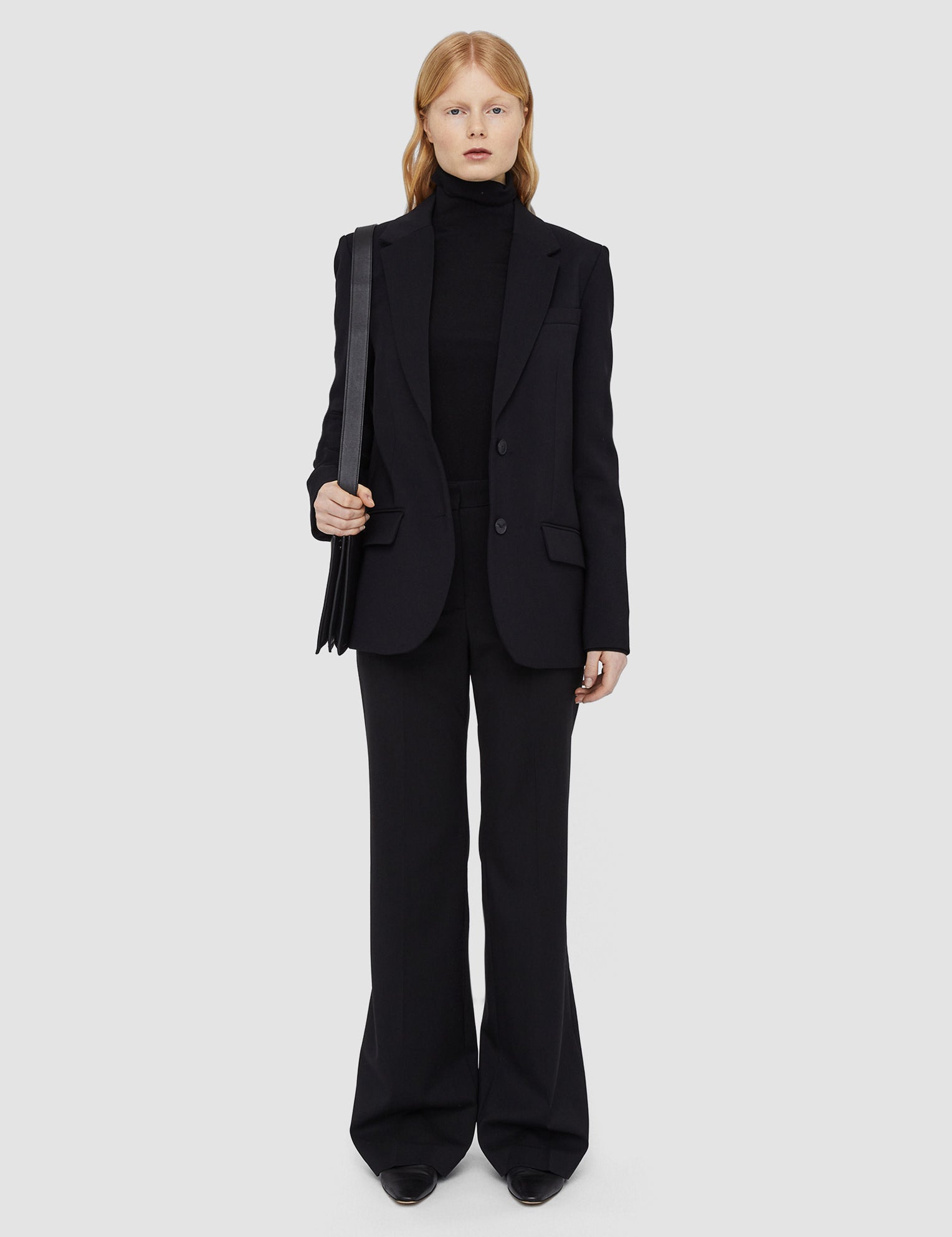 Black Comfort Cady Morissey Trousers - Joseph