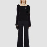 Black Comfort Cady Morissey Trousers - Joseph