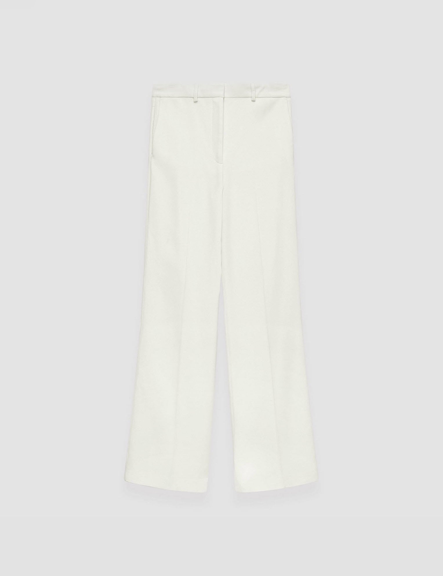 White Comfort Cady Morissey Trousers - Joseph