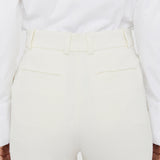 White Comfort Cady Morissey Trousers - Joseph