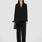 Black Jaden Comfort Cady Jacket - Joseph