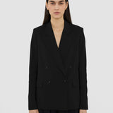 Black Jaden Comfort Cady Jacket - Joseph