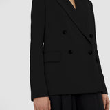 Black Jaden Comfort Cady Jacket - Joseph