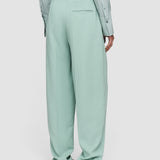 Green Comfort Cady Drew Trousers - Joseph