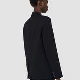 Black Jaden Tailoring Wool Stretch Jacket - Joseph