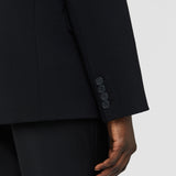 Black Jaden Tailoring Wool Stretch Jacket - Joseph