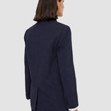 Blue Jaden Tailoring Wool Stretch Jacket - Joseph