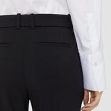 Black Tailoring Wool Stretch Coleman Trousers - Joseph