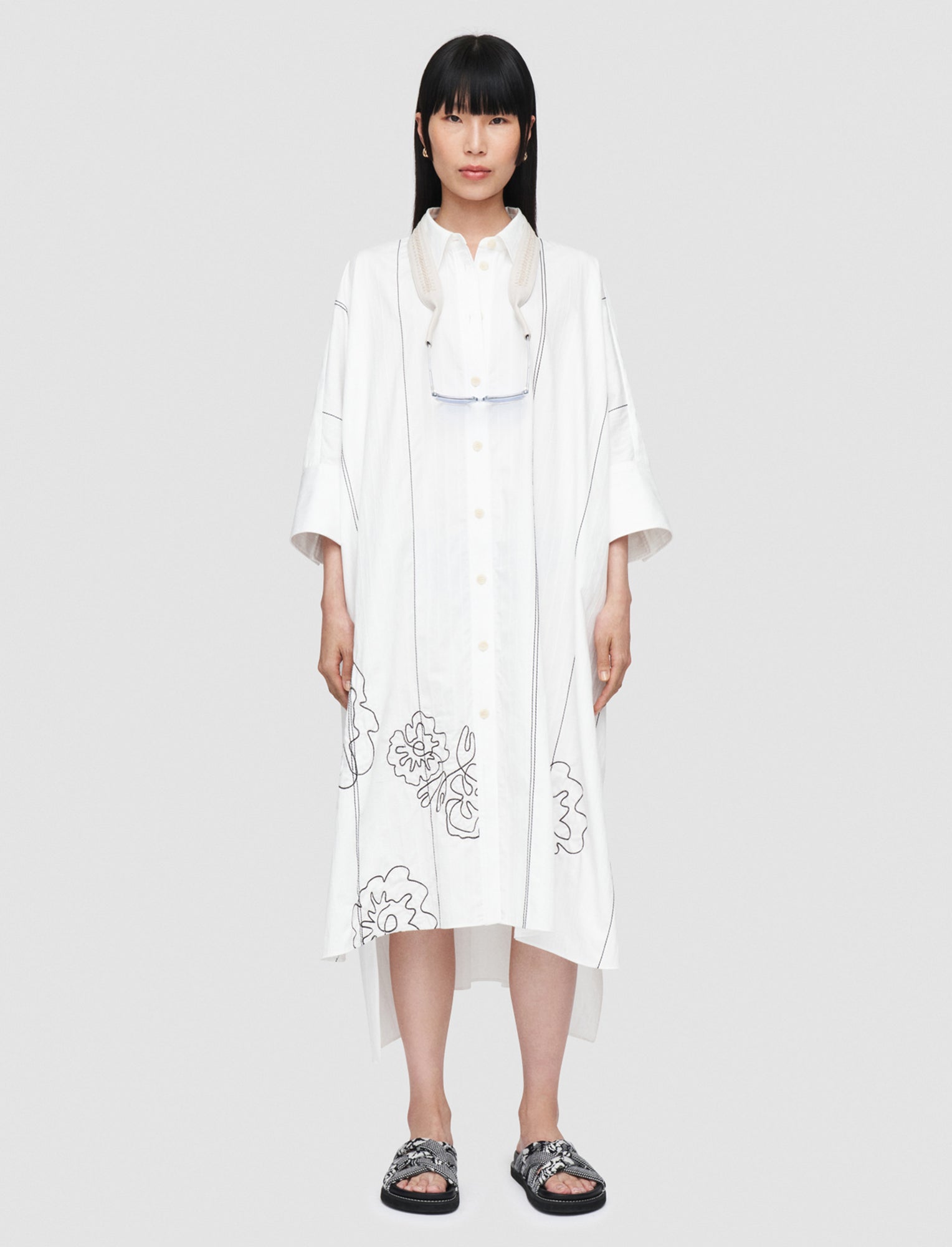 white-floral-cotton-dania-dress-JOSEPH