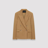 Beige Jaden Tailoring Wool Stretch Jacket - Joseph