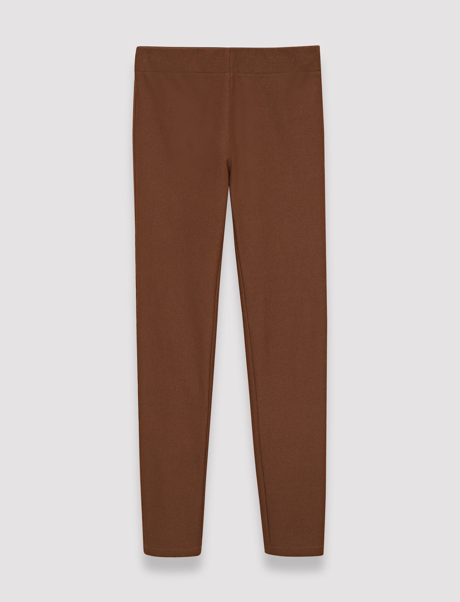 marron-legging-en-gabardine-stretch-JOSEPH