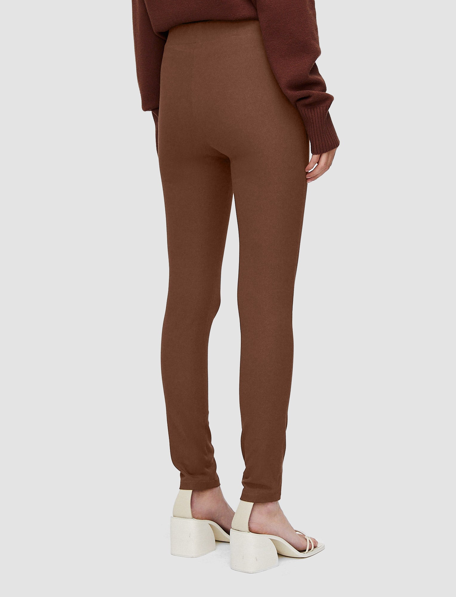 marron-legging-en-gabardine-stretch-JOSEPH