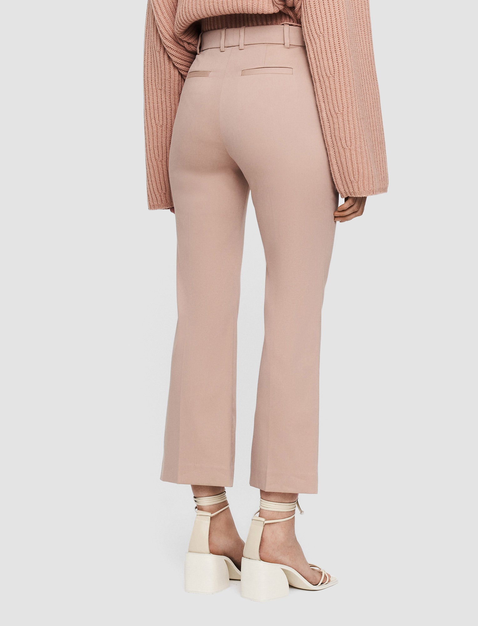 beige-light-gabardine-stretch-talia-trousers-JOSEPH