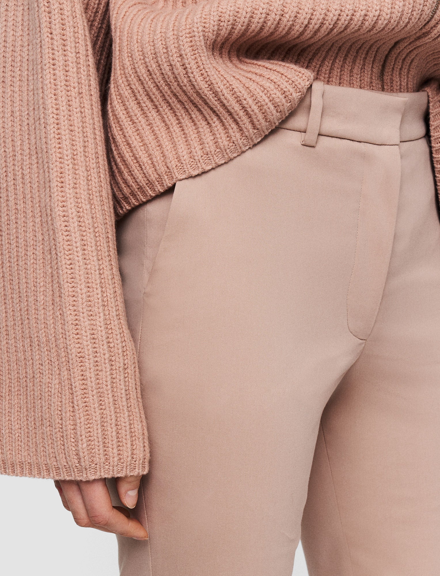 beige-light-gabardine-stretch-talia-trousers-JOSEPH