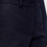 Blue Gabardine Stretch Coleman Long Trousers - Joseph