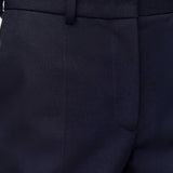 Blue Gabardine Stretch Coleman Long Trousers - Joseph