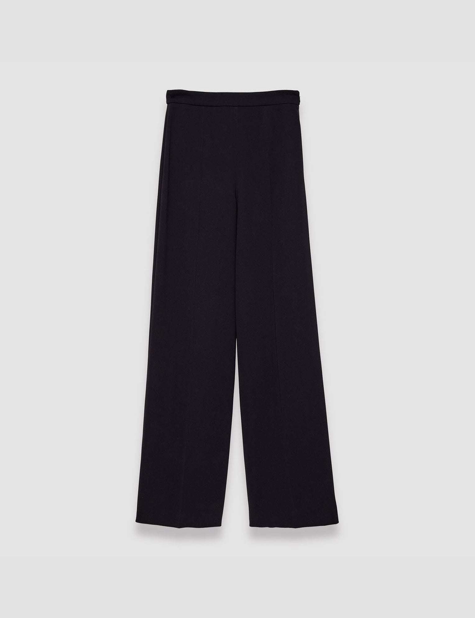 Black Alane Comfort Cady Trousers - Joseph