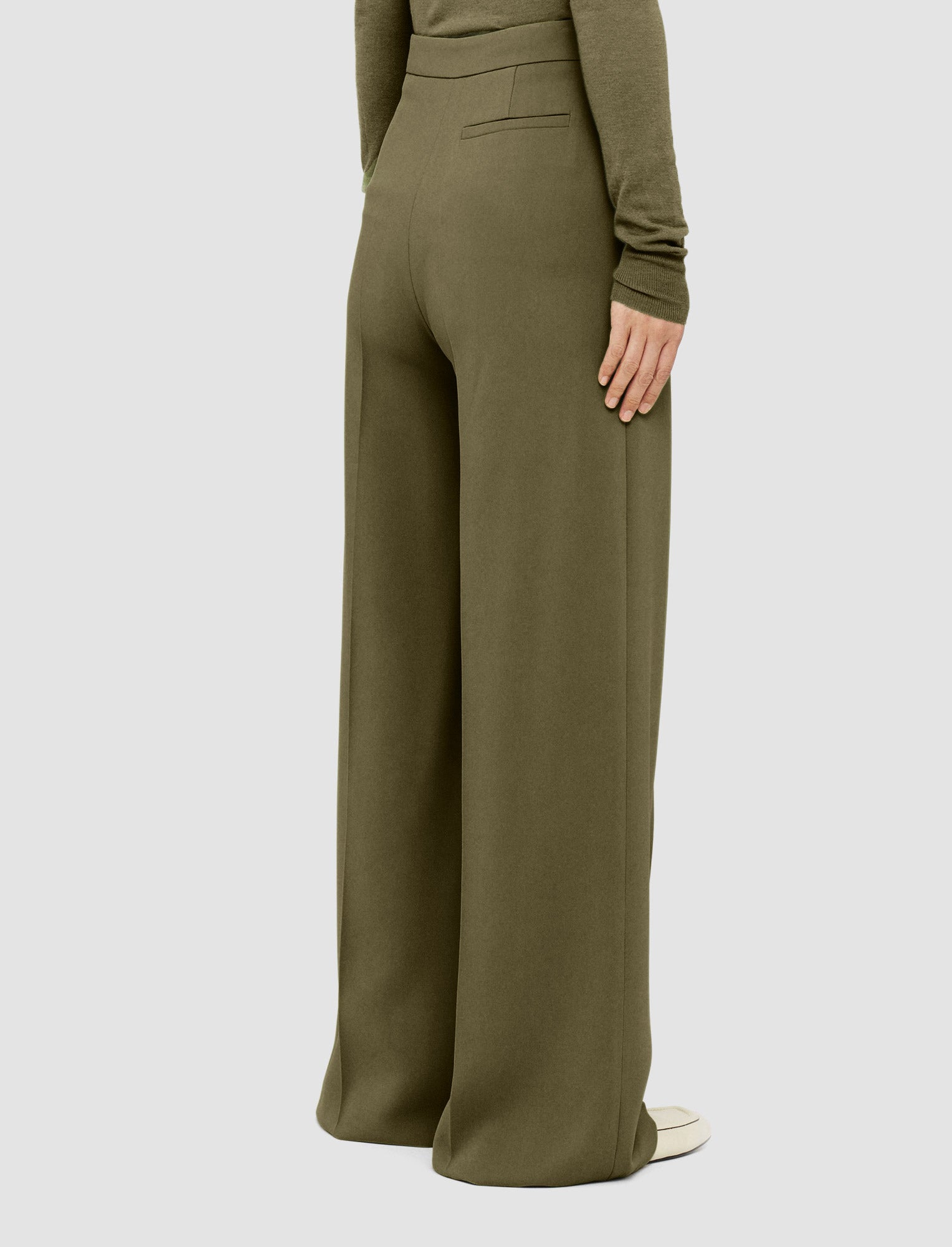 green-alane-comfort-cady-trousers-JOSEPH