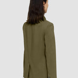 Green Jaden Comfort Cady Jacket - Joseph