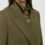 Green Jaden Comfort Cady Jacket - Joseph