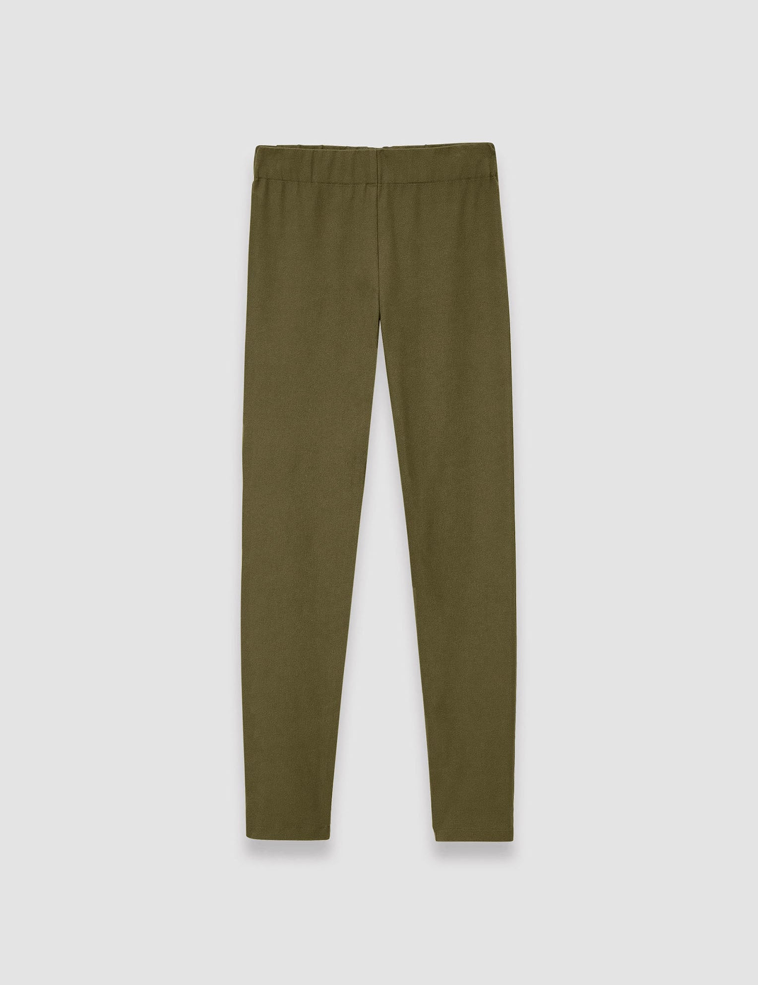 Green Gabardine Stretch Leggings - Joseph