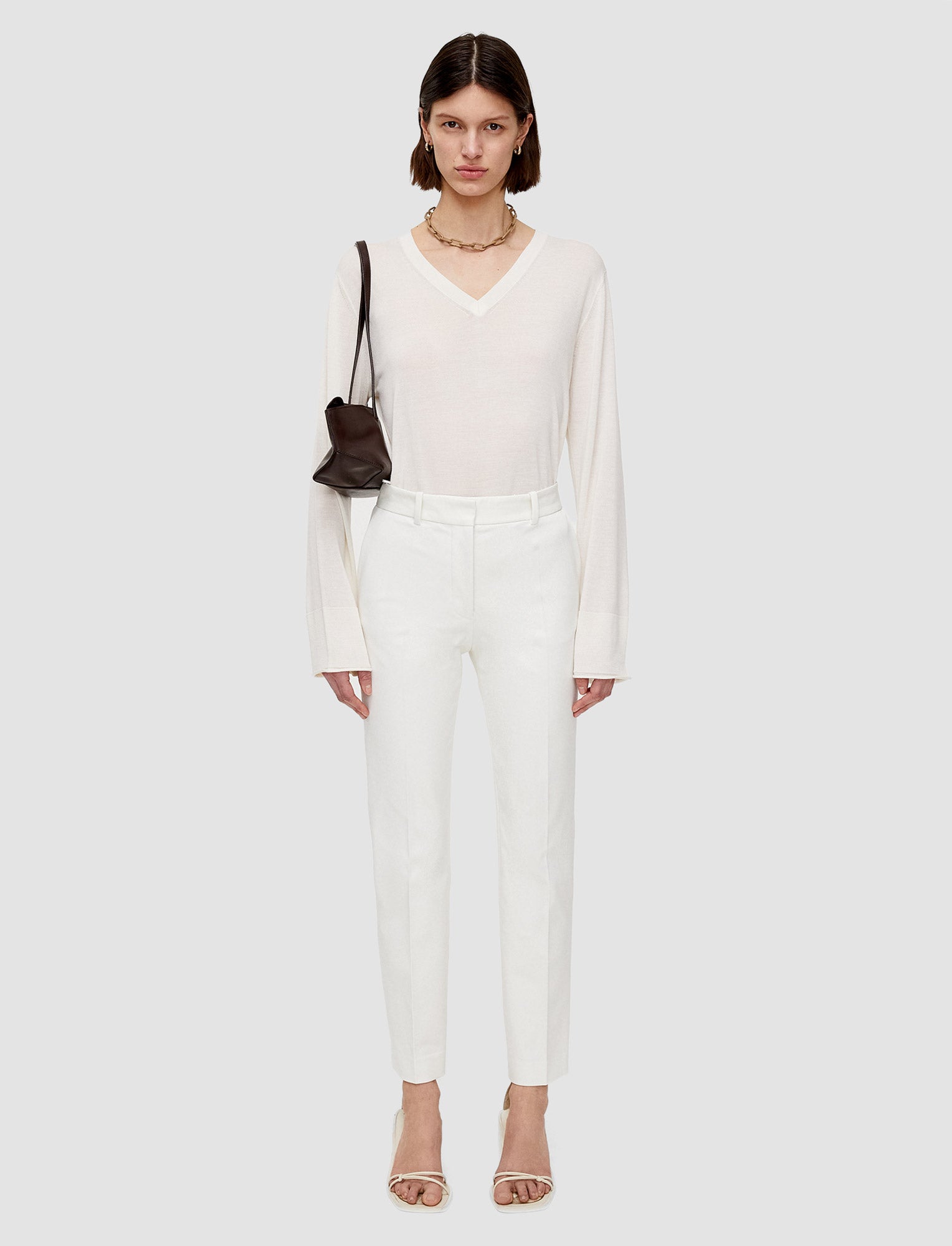 blanc-pantalon-coleman-en-gabardine-stretch-JOSEPH