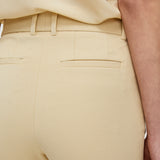 Beige Coleman Gabardine Stretch Trousers - Joseph