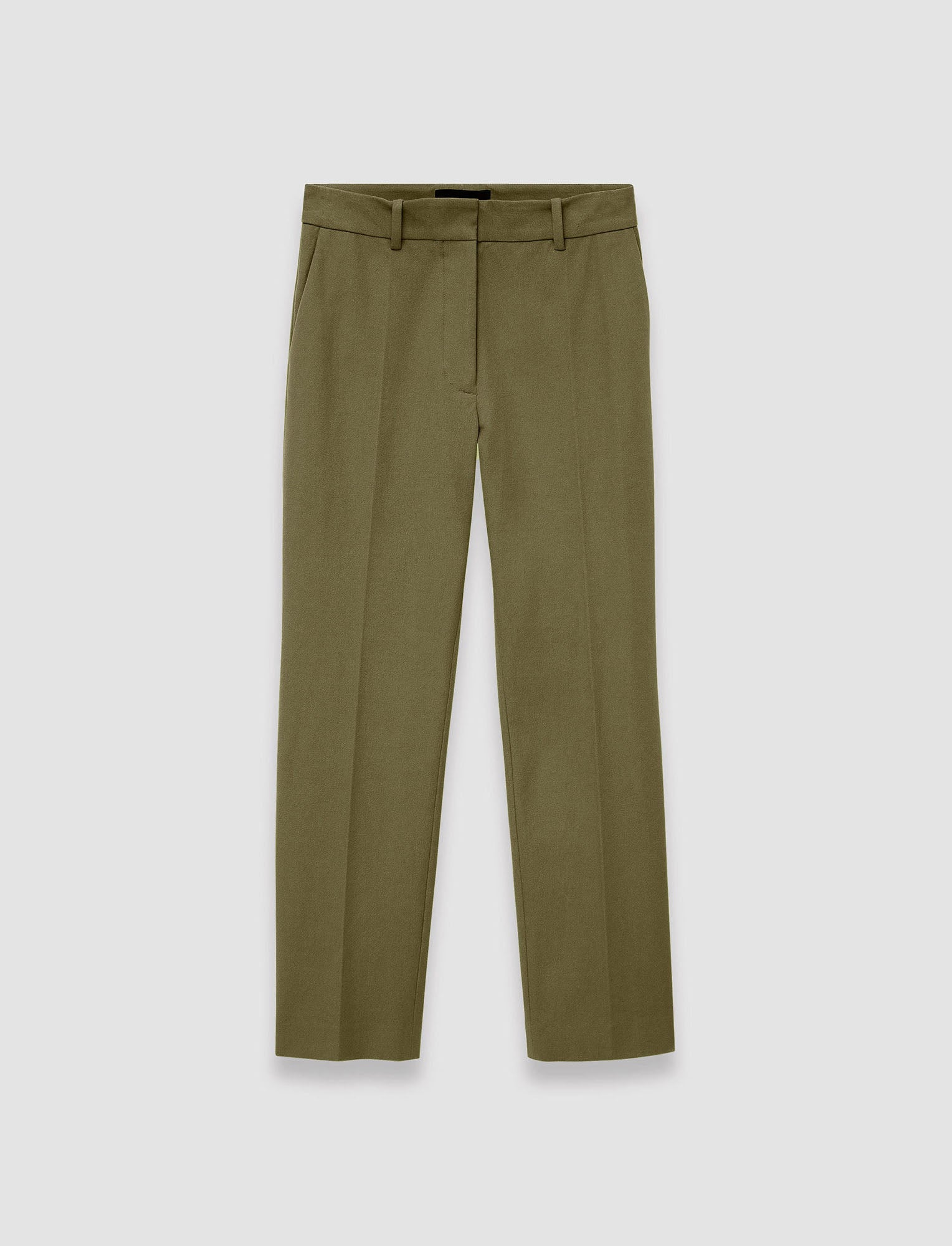 vert-pantalon-coleman-en-gabardine-stretch-JOSEPH