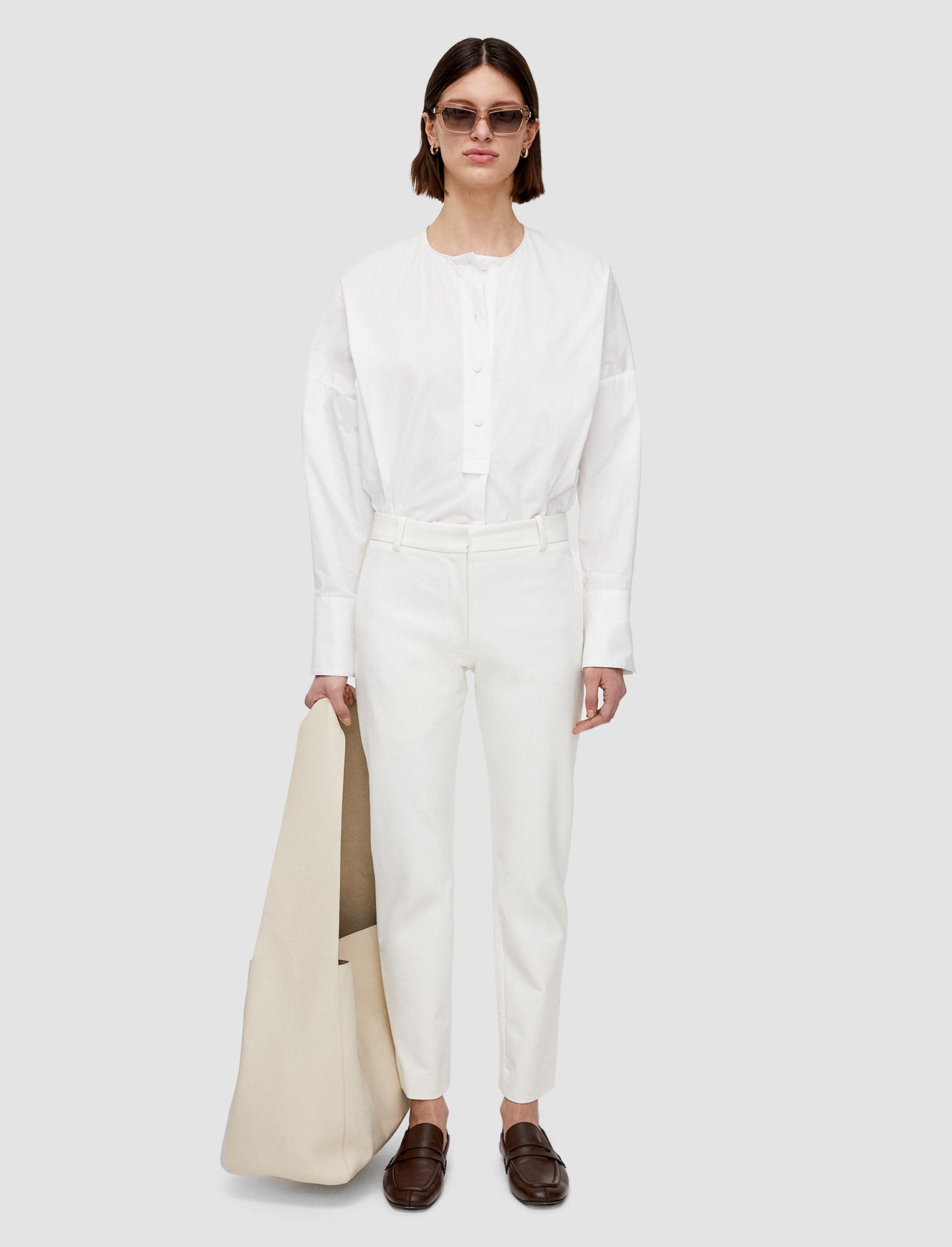 white-new-eliston-gabardine-stretch-trousers-JOSEPH