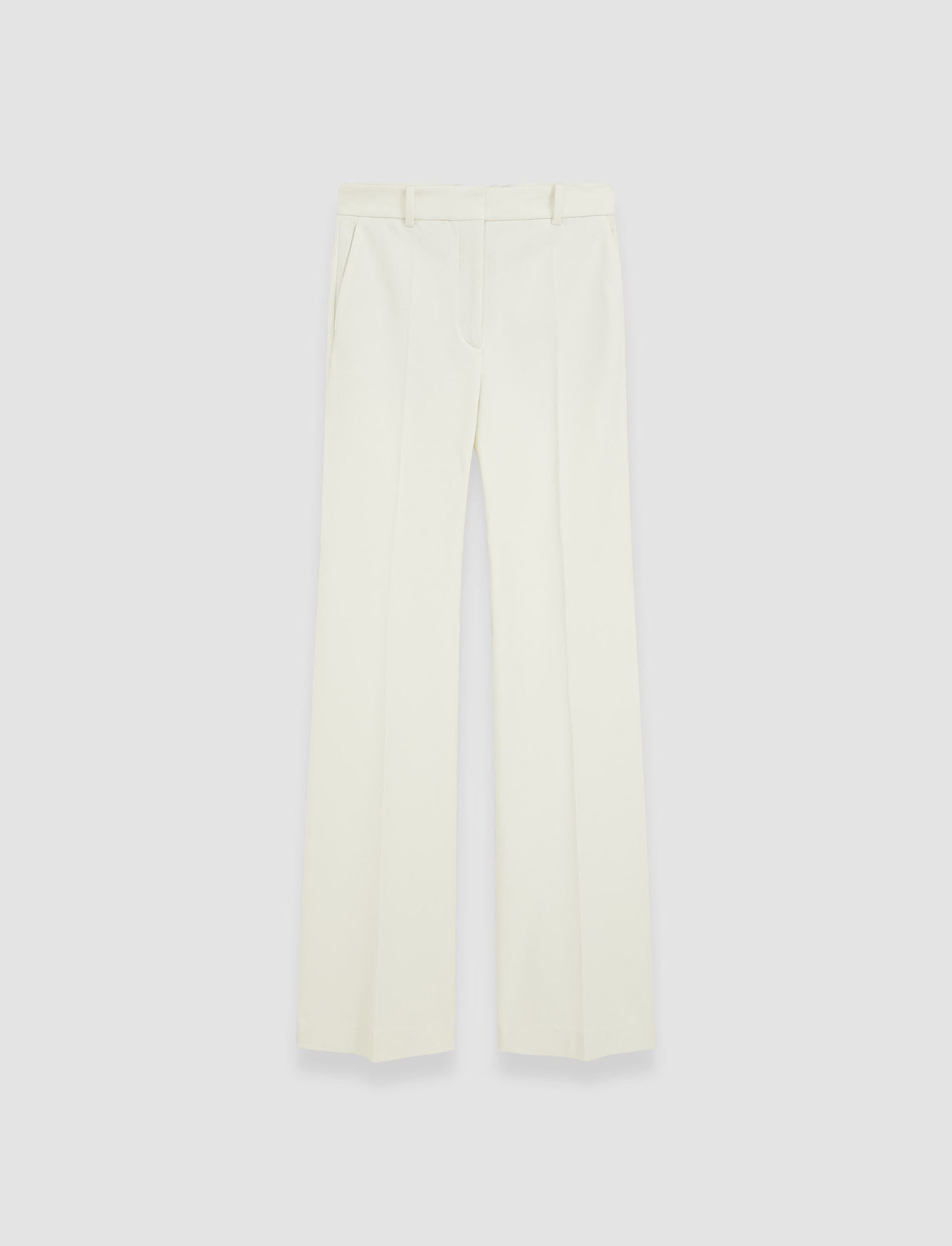 white-tafira-gabardine-stretch-trousers-JOSEPH