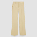 Beige Tafira Gabardine Stretch Trousers - Joseph