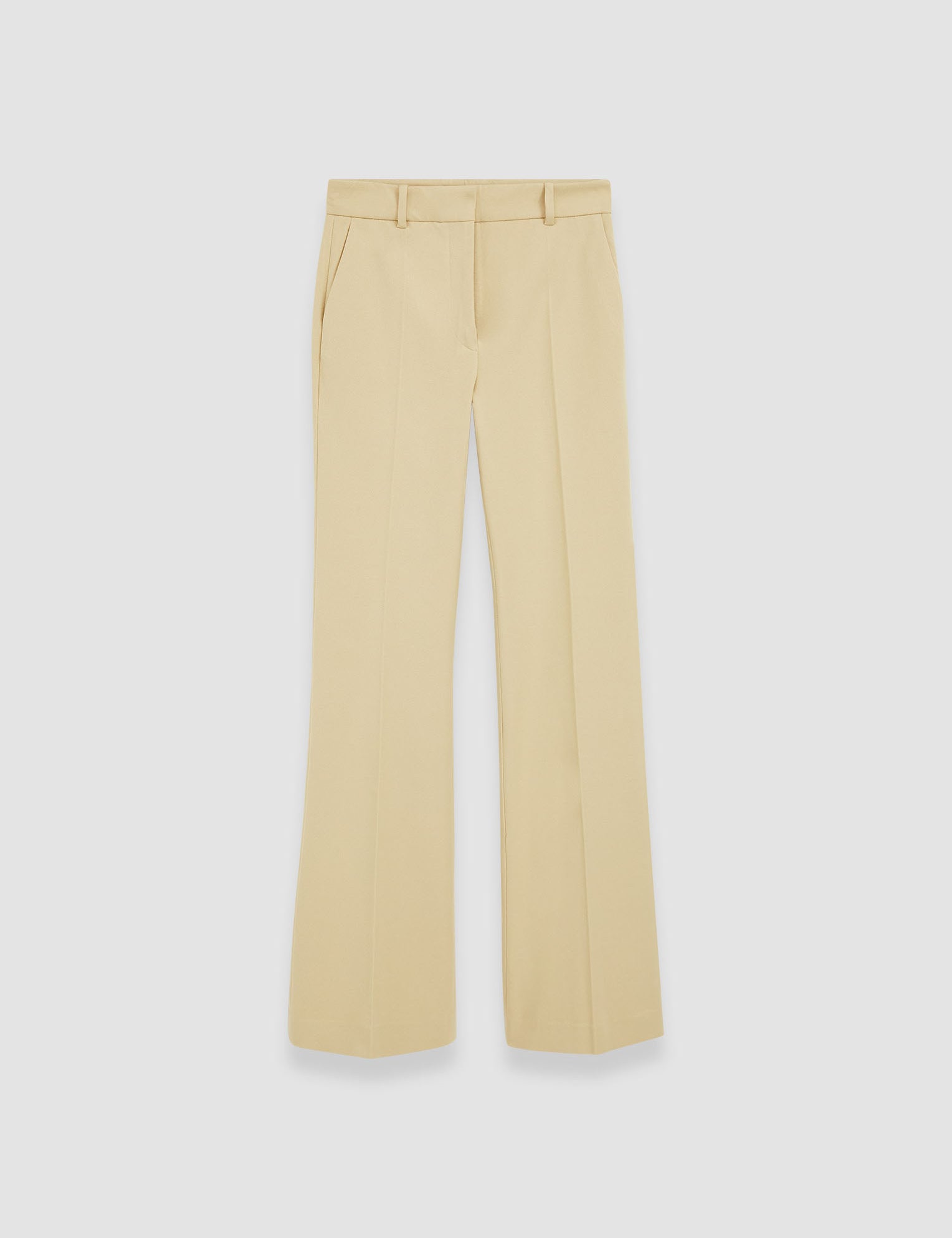 Beige Tafira Gabardine Stretch Trousers - Joseph