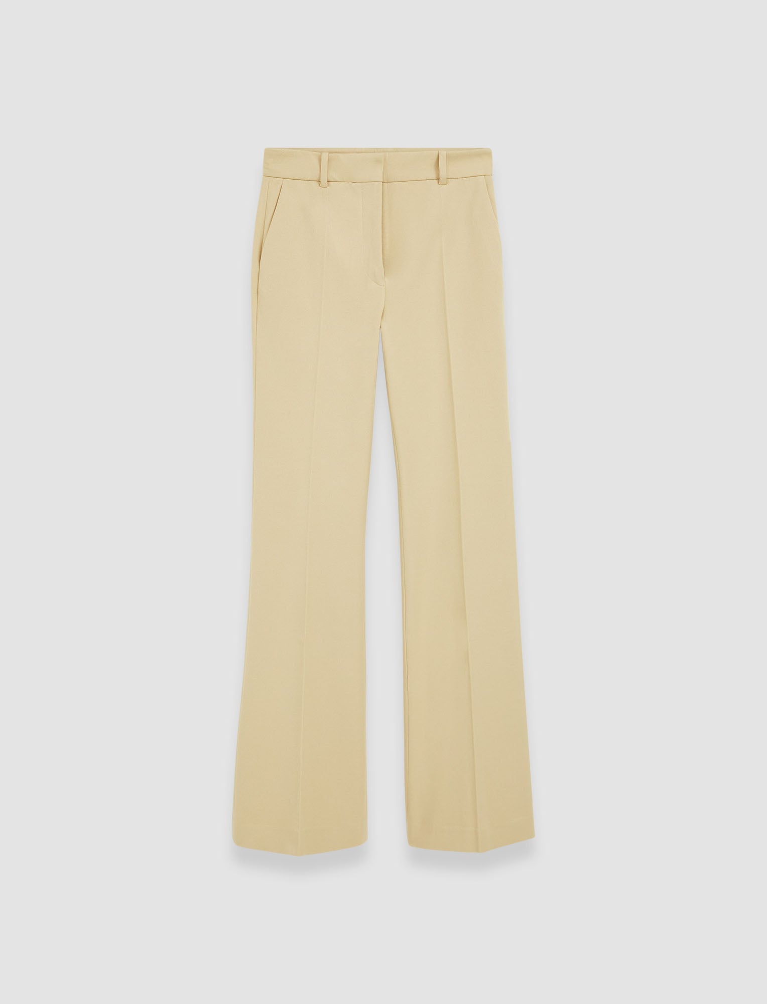 beige-tafira-gabardine-stretch-trousers-JOSEPH