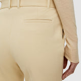 Beige Tafira Gabardine Stretch Trousers - Joseph