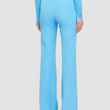 Blue Tafira Gabardine Stretch Trousers - Joseph