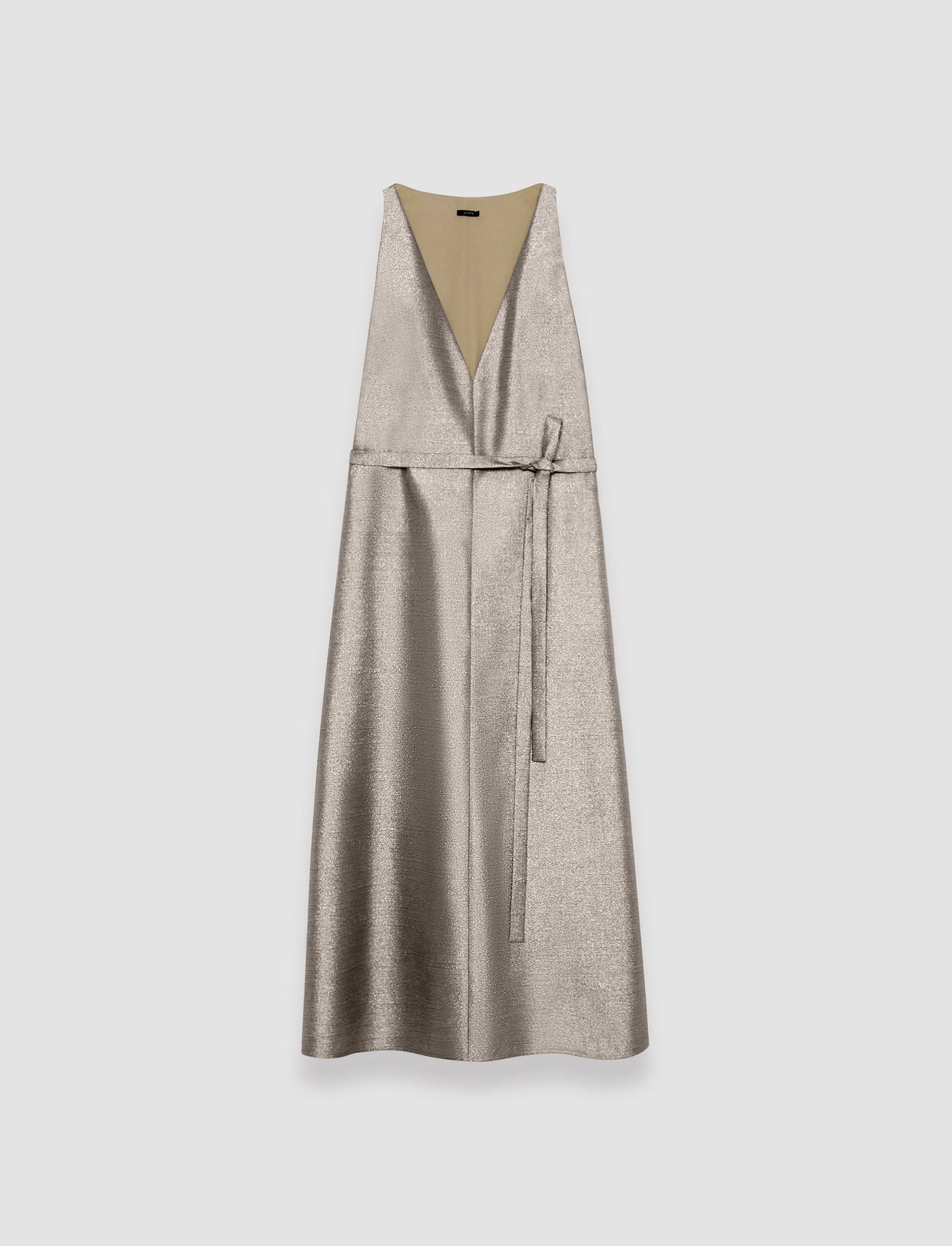 gold-textured-metallic-desiree-dress-JOSEPH