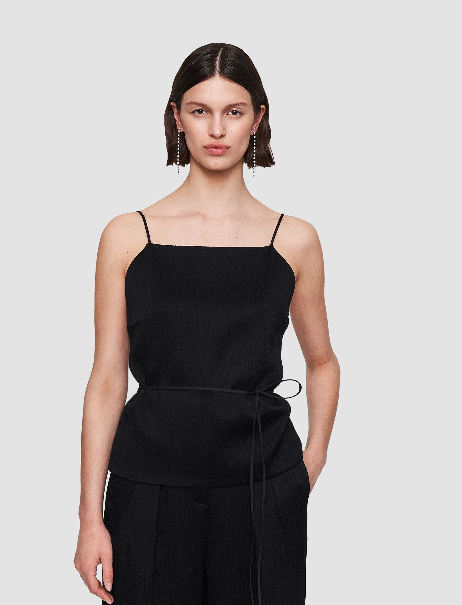 black-textured-viscose-baste-backless-top-JOSEPH