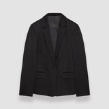 Black Textured Viscose Joaquim Jacket - Joseph