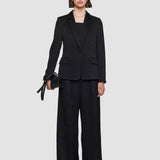 Black Textured Viscose Joaquim Jacket - Joseph